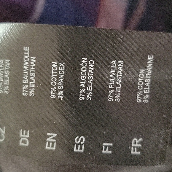 Kuhl Black Corduroy Button Zipper Front Mini Skirt Indie Grunge Gorpcore Sz 10 - Picture 10 of 10